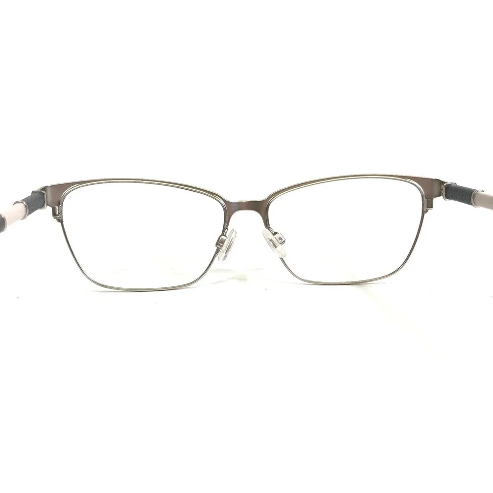 Cole Haan Eyeglasses Frames CH5032 001 BLACK Gray Cat Eye Full Rim 54-15-135
